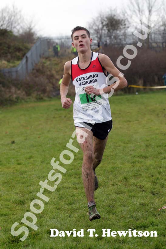Green 16 under-20 men 2012 North East Championships, Summerhill Country Park, Hartlepool.